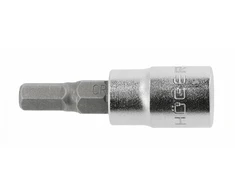 HOGERT Šešiabriaunis lizdas 7 mm, 1/4"