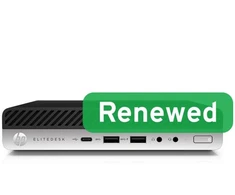 HP Renewed | Grade A | EliteDesk 800 G5 Desktop Mini | Intel Core I5-9500 | 8GB | UHD Graphics 630 | 512 GB | WiFi | Windows 11 Pro