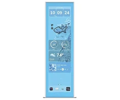 HYTE Y70 touch infinite Ekranas Upgrade Blueberry Milk