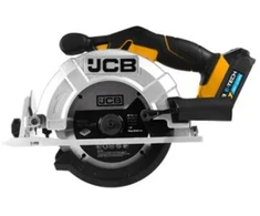JCB diskinis pjūklas panardinamasis akumuliatorinis 18V 165mm (kompl.: akumuliatorius 2Ah, įkroviklis, krepšys)