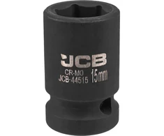 JCB Smūginė galvutė 1/2'' 15mm (6-kampė)