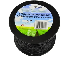 John Gardener Geko ritininis vielinis lynas žoliapjovei 2,7 mm x 300 m (8)