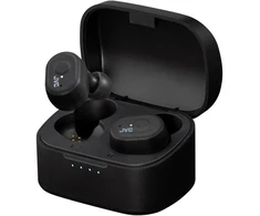 JVC HA-Z250T-B-E belaidės ausinės, TWS, ANC, Bluetooth 5.3, IPX4, 28h, USB-C, liečiamasis valdymas, mikrofonas, juoda