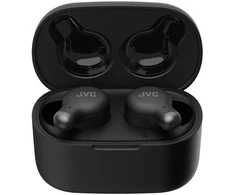 JVC HA-Z250T-B-E belaidės ausinės, TWS, ANC, Bluetooth 5.3, IPX4, 28h, USB-C, liečiamasis valdymas, mikrofonas, juoda