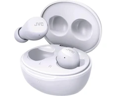 JVC HA-Z66T-W-E True Belaidės ausinės, baltos, Bluetooth 5.1, IPX4, 6mm, 20Hz-20kHz, 16Ω, 7.5h/23h, USB-C, liečiamasis valdymas