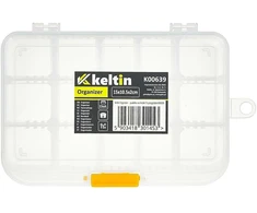 KELTIN organizatorius – dėžutė su varžtais, 15 skyrių (120)