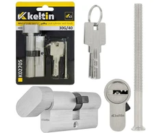 KELTIN spynos įdėklas su rankenėle 30g/40 (nikelio spalvos) (100)