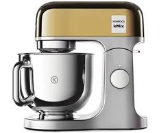 Virtuvinis kombainas Kenwood Virtuvės kombainas KMX760YG 0W20011398, 1000 W, 5 l, 6 greičiai, nerūdijantis plienas, pilka, geltona, blizgus, plakimas