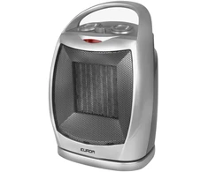 Keraminis ventiliatorinis šildytuvas kambariui ir stovyklavimui su termostatu ir sukimu 1500W iki 60m³ pastatomas SF 1525 Eurom