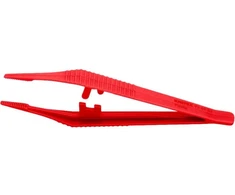 Knipex Tikslūs pincetai iš plastiko, maks. 130 laipsnių Celsijaus, 130 mm ilgio