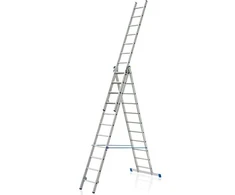 Aliuminio laiptai VHR3x15 pakuotės ilgis 9,45 m (3x3,99 m) Elkop PRO