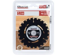 Kreator Diskinis pjūklas KRT020306, 120mm, 20mm, 2mm, 24T, 18°, 1.3mm, 4 redukciniai žiedai