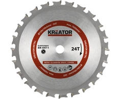 Kreator Diskinis pjūklo diskas KRT020603, Ø120x10x2,0mm, 24T, kompaktiškas