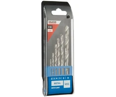 Grąžtas Kreator KRT012001 HSS metalo grąžtų rinkinys, 6 vnt, 2-8mm, plastikinė dėžutė