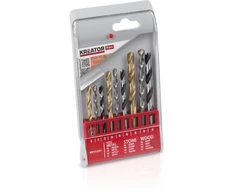 Grąžtas Kreator KRT012501 - 9 pcs Drill bits SET - metal, stone, wood