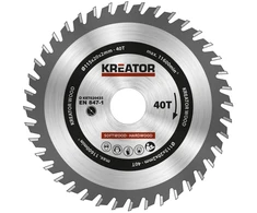 Kreator KRT020435 Diskinis pjūklas, 115mm, 20mm, 2mm, 40T, 20°, 1.3mm