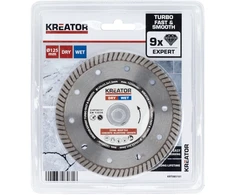 Kreator KRT085101 Deimantinis pjovimo diskas, 125mm, 22.2mm, 1.2mm, 0.8mm, 9mm, 9