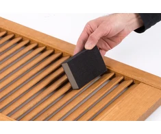 Kreator Putų šlifavimo blokas G80 KRT562002, 80g, 70x100x24mm, lankstus, lengva šlifuoti kampus ir kraštus