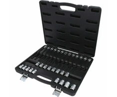 1/2´´ bit socket set for hexagon socket screws, 30 pcs, KS Tools