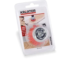 Kūginis šepetys Ø50 mm, nailoniniai šeriai Kreator