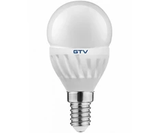 GTV LED lemputė B45, keramika, 3000k, E14, 10W, AC180-250V, 160°, 1000lm, 80mA