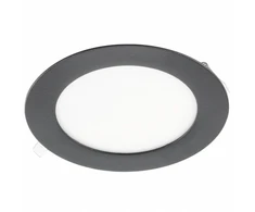 LED lubinis šviestuvas ORIS PLUS, 7W, 3000K, 560lm, IP20, 120°, juodas; LD-ORW07W-CBP-10 GTV