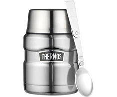 Maisto indas "King" su šaukštu, nerūdijantis plienas, 0,47 L, R910501, THERMOS