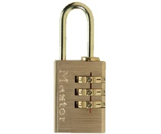 Kombinuota spynelė Master Lock Žalvaris 3 skaičiai