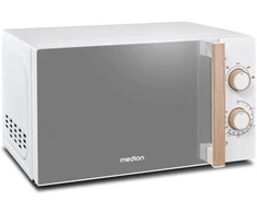 Medion Life MD 10596 Solo Mikrobangų krosnelė baltas 20l