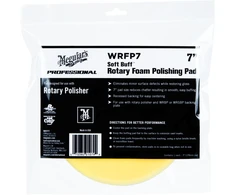 Meguiars WRFP7 Soft Buff 7'' (175 mm) rotacinis putplasčio poliravimo padas su patobulintu pašalina smulkius paviršiaus defektus (JAV)