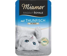 Drėgnas Kačių Maistas - Miamor Ragout Royale Tunas Su Želė 100g
