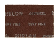 Šlifavimo lapelis Mirka MIRLON 152 x 229 mm, VF, P360, kaštonas