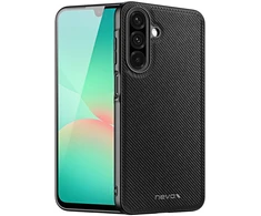 Nevox StyleShell NYLO 2503, išmaniojo telefono dėklas, juodas, polikarbonatas, TPU, nailonas, atsparus smūgiams
