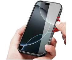 Dėklas Nevox StyleShell NYLO 2529, juodas, iPhone 17 Pro Max / iPhone 18 Pro Max, polikarbonatas, TPU, nailonas, atsparus smūgiams