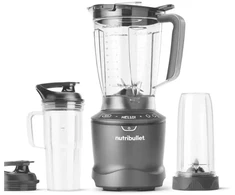 Maišytuvas kielichowy Nutribullet NBF550DG Stalinis trintuvas, 1,89 l, Ledo smulkinimas, 1 m, 1500 W, Juodas