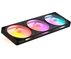 NZXT kompiuterio ventiliatorius F360 RGB RF-R236U-BF, 360mm, 4-pin PWM, NZXT RGB 4-pin, 1 vnt, 2400rpm, 33.0dB(A), RGB apšvietimas
