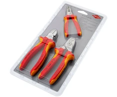 Knipex ELEKTROS INSTALIACIJOS DARBŲ ĮRANKIŲ RINKINYS 3 vnt.