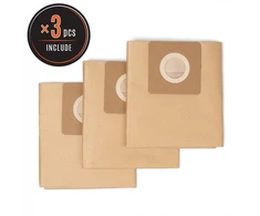 Vacuum Cleaner Priedas DAEWOO Paper Dust Bag 3pcs For DAVC2514S/ DAVC2516S/ DAVC2500SD/ DAVC2014S/ DAVC2014 DAVC25PB