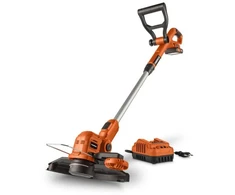 POWERPLUS POWDPG75421 akumuliatorinis žolės trimeris vejos kraštams ir sunkiai pasiekiamoms vietoms pjauti 20V 2Ah 260mm 9000aps/min