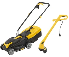 Powerplus POWXG62205T sodo įrankių rinkinys, 1300W, 320mm, 250W, 30L, 25-65mm, 3 pad., 87-92,5cm, 250m²