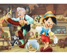 Ravensburger Dėlionė 12000108, 1000 vnt., 70x50 cm, Disney Collector's Edition Pinokis, antiatspindžio danga