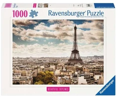 Ravensburger Dėlionė Beautiful Skylines Paris 12000018, 1000 dalių, 70x50 cm, Eifelio bokštas, paaugliams ir suaugusiems