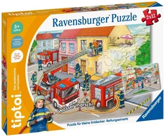 Ravensburger Dėlionė 2x12 vnt. - Gelbėjimo misija
