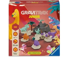 Ravensburger Mokslinių žaidimų papildomas rinkinys Gravitrax Junior Dino