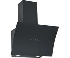 Respekta gartraukis CH55060SA++, 60 cm, sieninis, juodas, 3 greičiai, 42-63 dB, 16 kWh/metus, A++, LED apšvietimas
