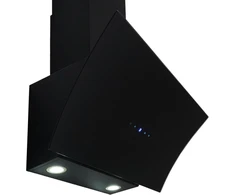 Respekta gartraukis CH55060SA++, 60 cm, sieninis, juodas, 3 greičiai, 42-63 dB, 16 kWh/metus, A++, LED apšvietimas