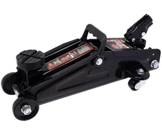 Rockforce 2t dirbtuvių domkratas su 180° pasukama rankena (h min 140mm, h max 340mm) dėkle