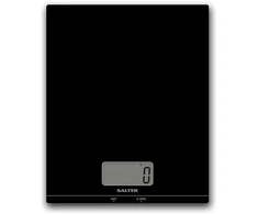 Virtuvinės svarstyklės Salter Virtuvinis svarstyklės 1172 BKDRCEU16, 220mm, 180mm, 1,8cm, juodas, 1 x CR2032, taros funkcija, Aquatronic