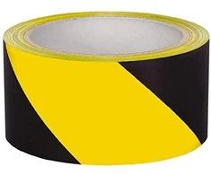 Smart Įspėjamoji juosta 48mm x 25m geltona ir juoda