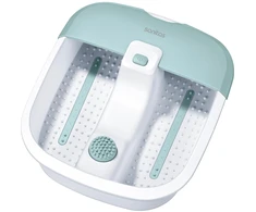Sanitas pėdų vonelė SFB 07 63233, 1,3kg, vibracijos ir burbuliukų masažas, vandens šildymas, 3 funkcijos, iki 50 dydžio